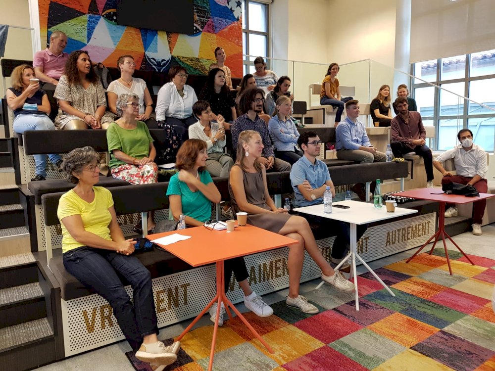 Réciprocité - media - Présentation au WOJO à Lyon. 