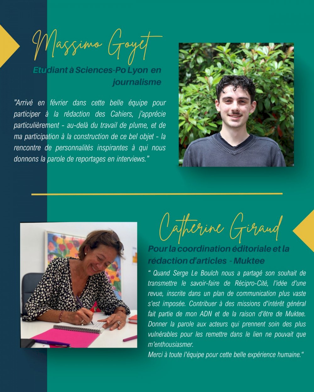Réciprocité - media - Massimo & Catherine de l'agence Muktee 
