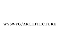 Réciprocité - Réciprocité - Wyswyg / Architecture 